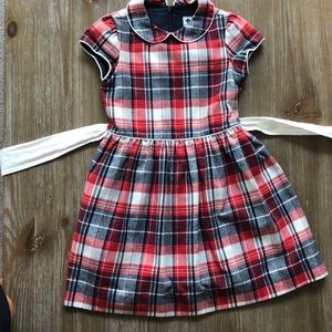 Girls plaid dress